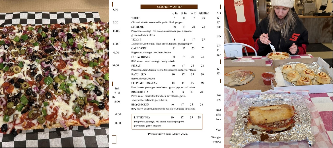 Chester's Cafe & Pizzeria Menu